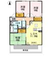 パルコ・シャルマンB棟の間取り画像