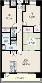 サンサーラ21Ⅱの間取り画像