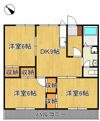 セレッソ深町コーポの間取り画像