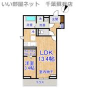 D-SOLACE祐光 Aの間取り画像