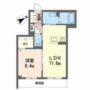 レジデンス・ザ・う越久の間取り画像
