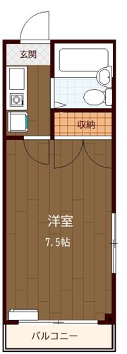 キャロットハウスの間取り画像
