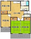 e-lux陣原の間取り画像