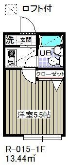 ローズアパート15番館(R-015)の間取り画像