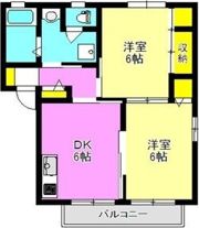 ベルドミールA,Bの間取り画像