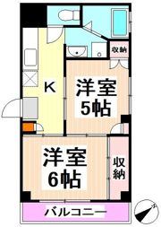 鮎沢コーポの間取り画像