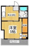 アシックハイツの間取り画像