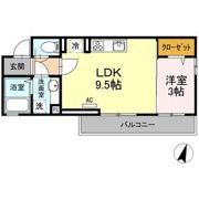 グランコートの間取り画像