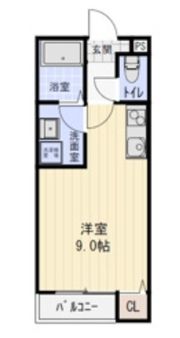 autunno中原西Ⅰの間取り画像