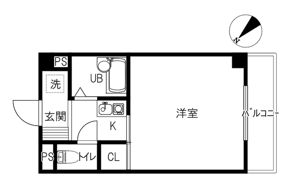 ハイカレッジの間取り画像