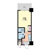ラクラス新大阪の間取り画像