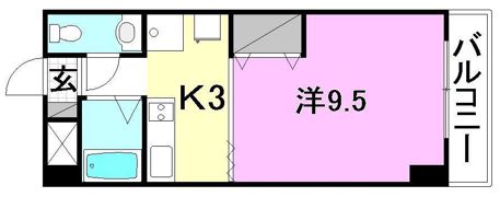 グリチネ・ウノの間取り画像