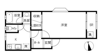 MIRAGEの間取り画像