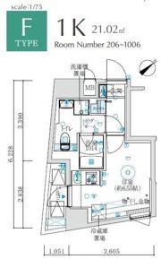 MAXIV国立矢川の間取り画像