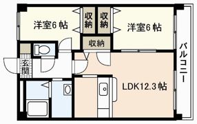 ロジュマンHigashi弐番館の間取り画像
