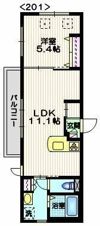 TERADA祐天寺マンションの間取り画像