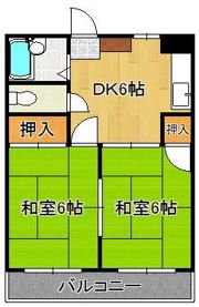 シャトレ松尾の間取り画像