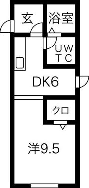 ポプリ春日町の間取り画像