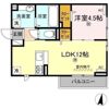 カルフェンの間取り画像