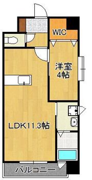 ギャラン陣原の間取り画像