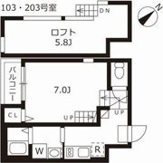 ハーモニーテラス千種の間取り画像