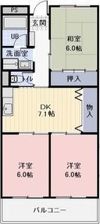 Limpiaゆたかの間取り画像