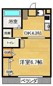 ポポラーレの間取り画像
