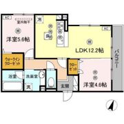 ミルフォード皆実町の間取り画像
