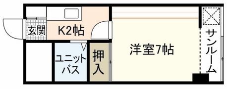 中国技建ビルの間取り画像