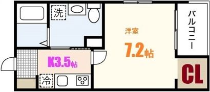 reve上安の間取り画像