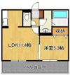 D-roomK＆Y 穴生の間取り画像