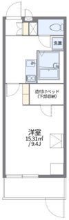 レオパレスグリーンヒルズ花園の間取り画像
