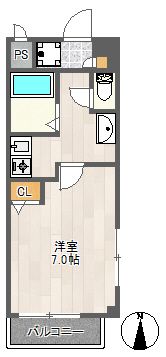 レクシア京橋TRESの間取り画像