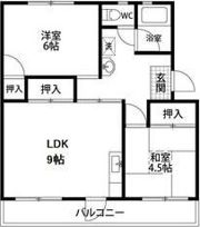 マンション佐鳴台の間取り画像
