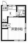 コーポすずきの間取り画像