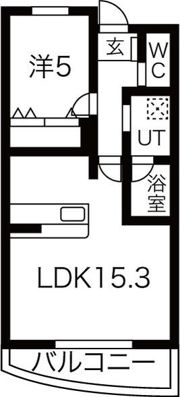 高崎栄町スターレジデンスの間取り画像