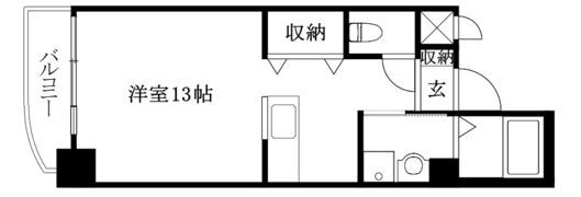 グランテージ千舟の間取り画像
