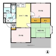 ヴァンベール東川口 Ⅰ/Ⅱ/Ⅲ?Ⅲの間取り画像