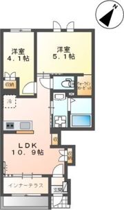 サザンクロスⅢの間取り画像