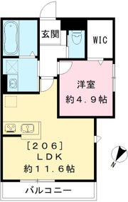 プレシャスコート鷺宮の間取り画像