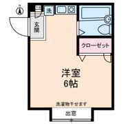 ルシーダかみさぎの間取り画像