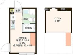ハーモニーテラス蓮根Ⅳの間取り画像
