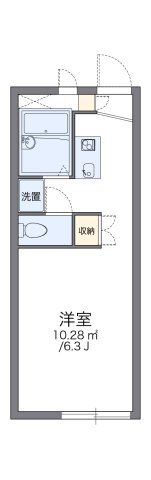 レオパレスハピネスの間取り画像