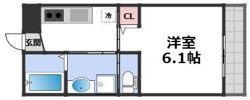 エム・ステージ勝山Ⅱの間取り画像