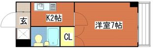 第15片山ビルの間取り画像