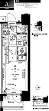 AXAS南品川の間取り画像