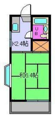 コーポ雄郡の間取り画像