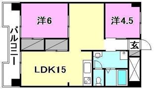 フェリオ市駅西1の間取り画像