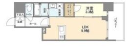 RJRプレシア南堀江の間取り画像