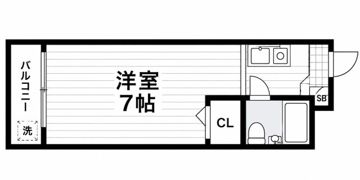メゾン・ド・六甲パートVの間取り画像